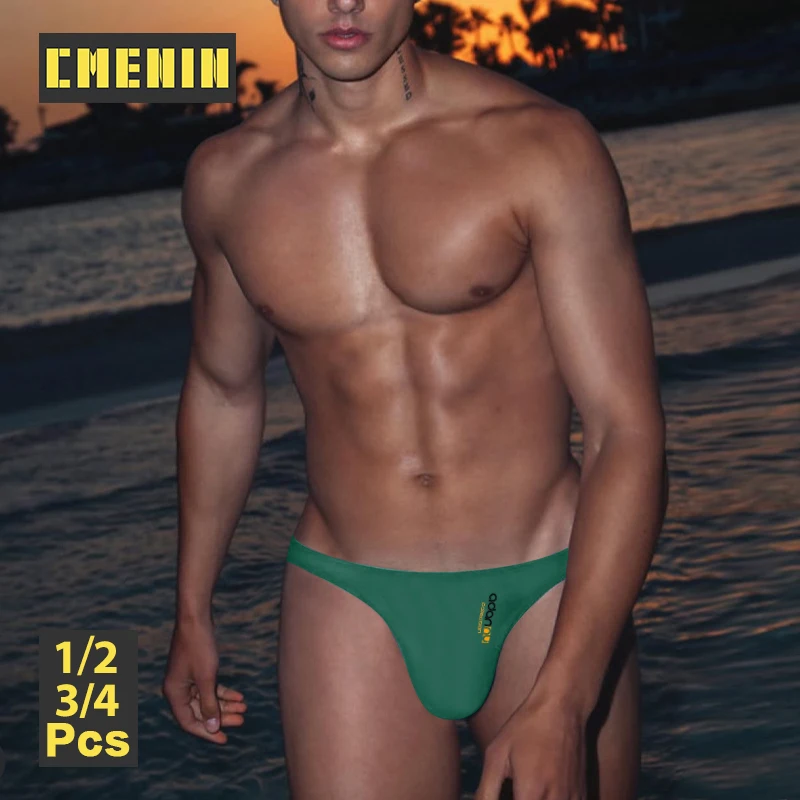 

CMENIN 2/3/4Pcs Softness Modal Mens Underwear Briefs Sexy Men's Panties Men's Briefs Bikini Gays Underpants Sissy Bikini Trunks