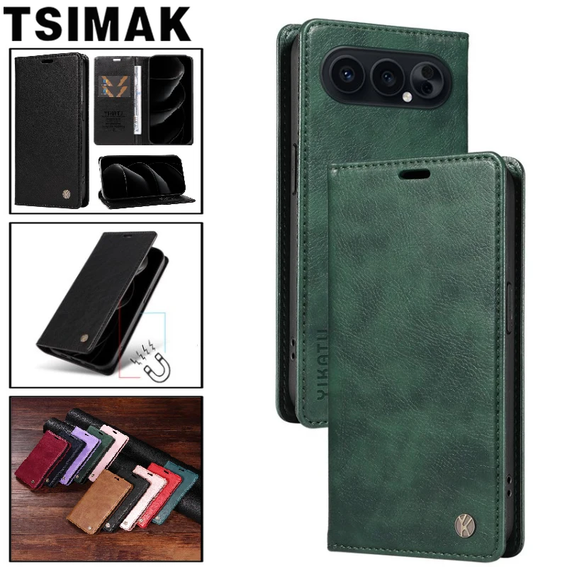 Leather Flip Wallet…