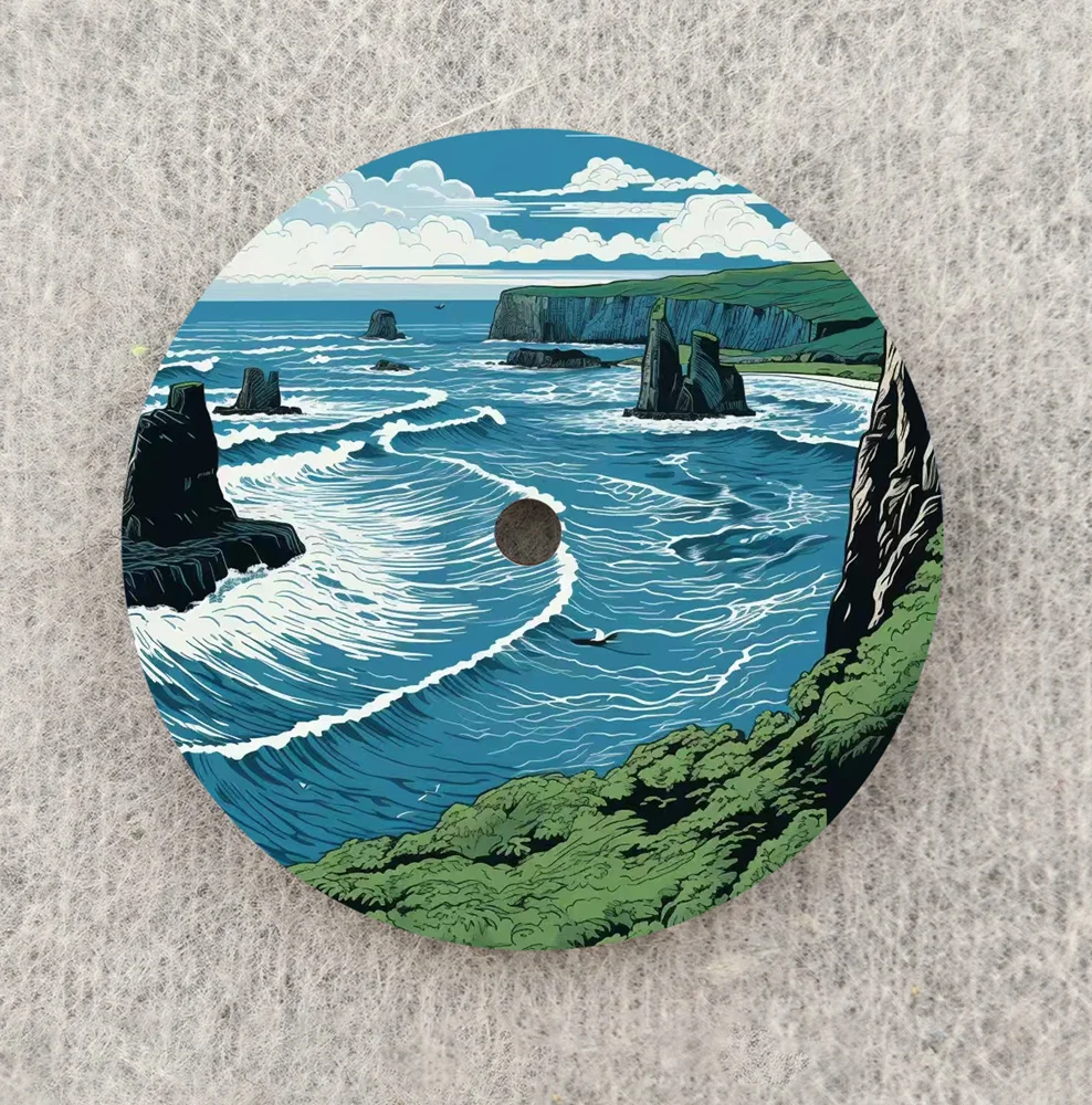 NH35 Dial Creative Canyon Dial 28.5mm Dial NH36 Dial Colour Dial Fit NH35/NH36 Movement Watch Parts Replacement Custom LOGO