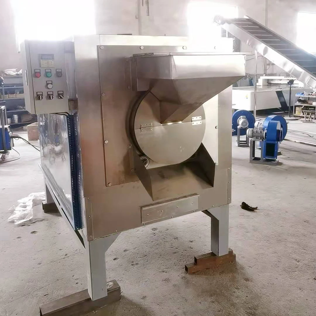 Picture 3: Peanut Almond Nut Cashew Sesame Roasting Machine Corn Roaster Machine Automatic Cashew Nut Processing Machine