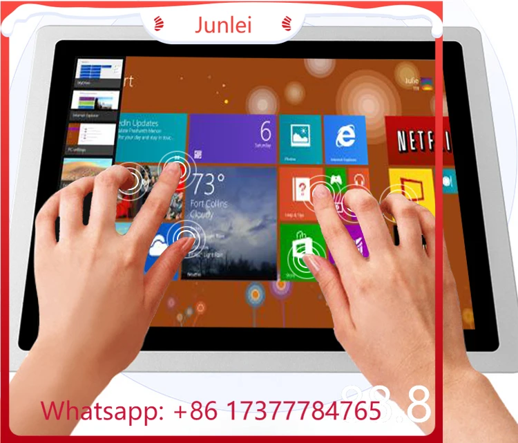 

Industrial Panel All In One PC Mini Computer Capacitive Touch with Celeron J1800 Built In Wifi RS232 Com For Win 7/10