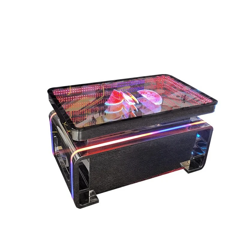 

KTV new coffee special bar coffee stainless steel rock plate tempered glass luminous coffee