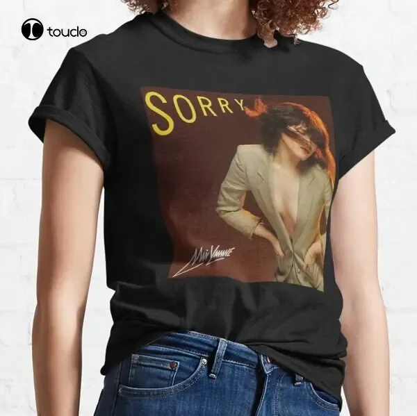 Mai Yamane Sorry Classic T-Shirt Tee Shirt Mens Tall T Shirts Custom Aldult Teen Unisex Digital Printing Tee Shirts New Popular