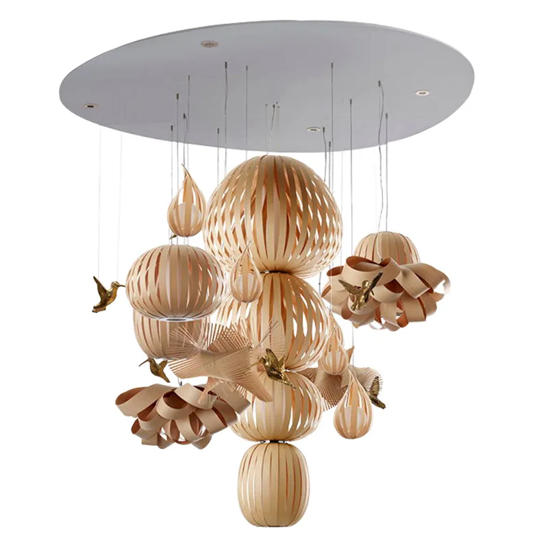

Chandelier, modern, creative, restaurant, art, hotel