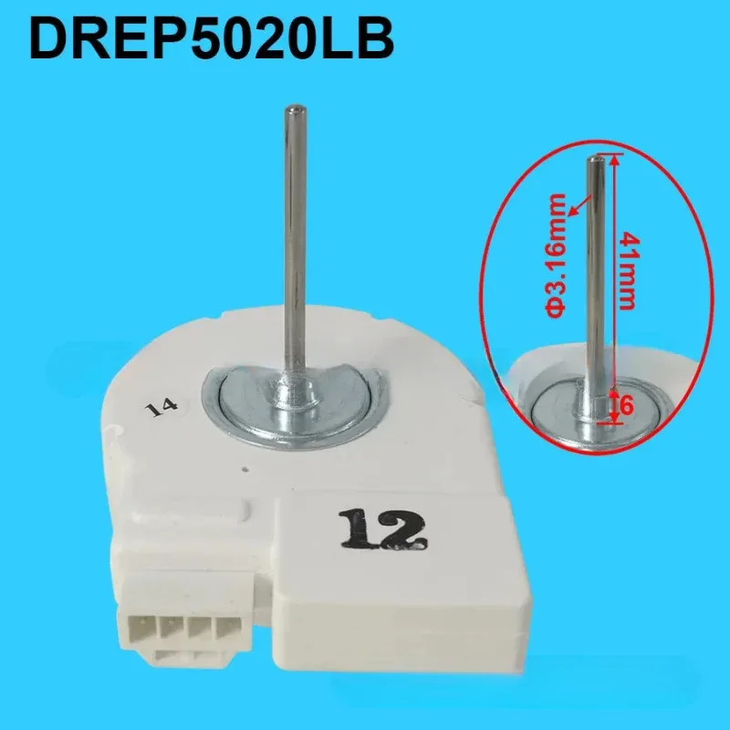 

Вентилятор постоянного тока для холодильника Samsung DREP5020LB, мотор вентилятора 3.21W DC12V LLL