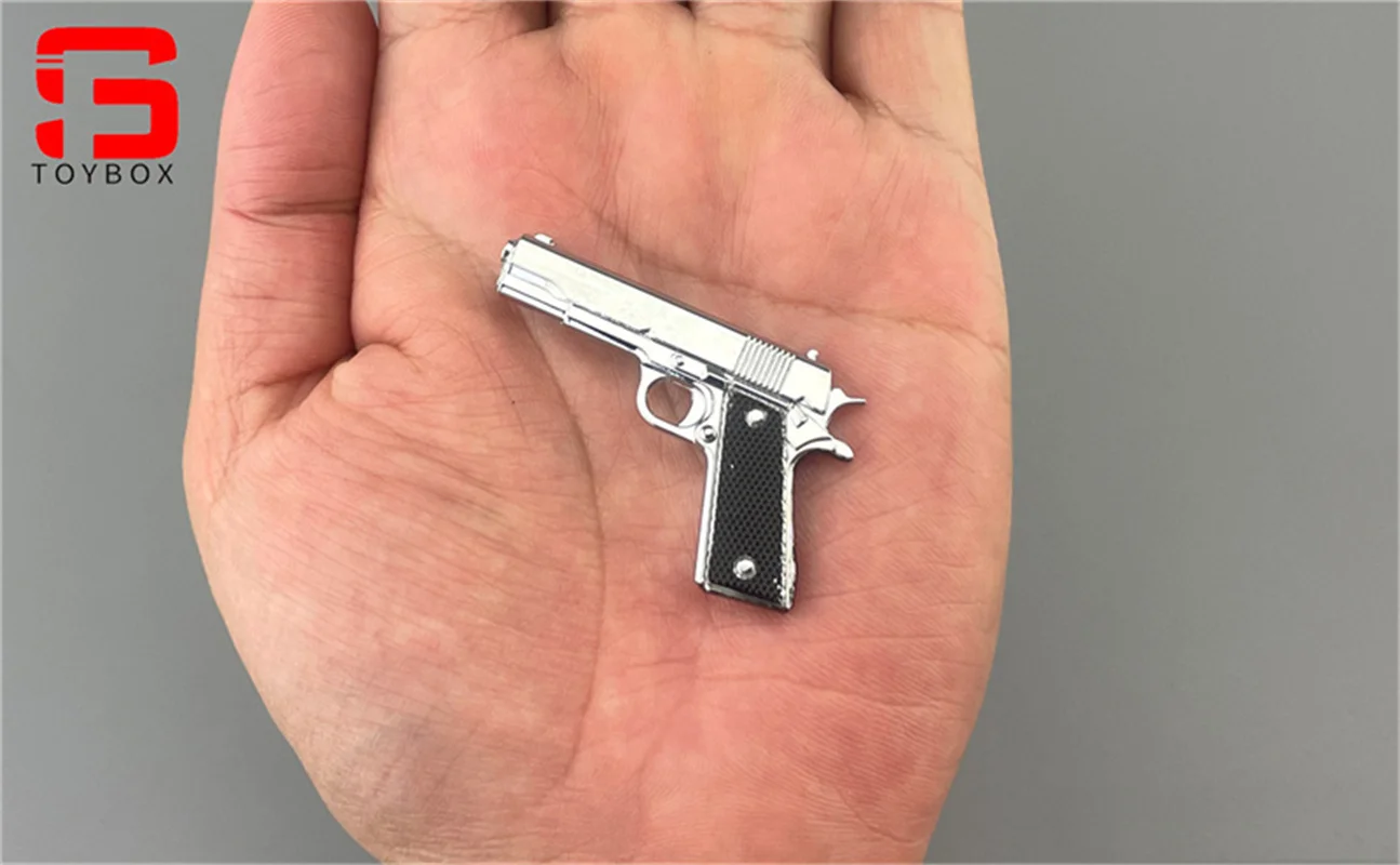 In Stock 1/6 Scale M1911 M1896 P38 PPK Revolver Pistol Handgun Mini Model Fit 12'' Soldier Action Figure Body Dolls