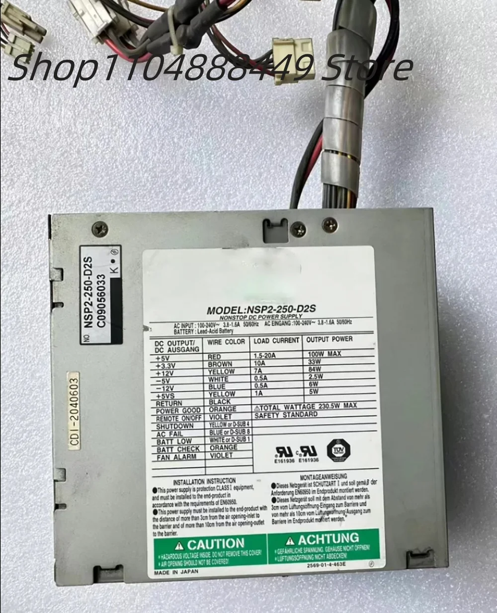 

FOR Nipron NSP2-250-D2S Industrial equipment power supply