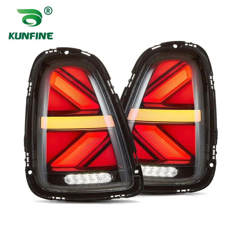 Pair LED Tail Lights For BMW Mini R56 2007-2013 Brake Reverse Fog DRL Sequential Flowing Turning Signal Taillight Assembly