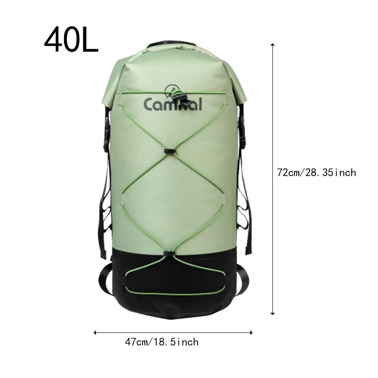 40L Dry Bag Swim Float Waterproof Dry Backpack Inflatable Equipment Bags