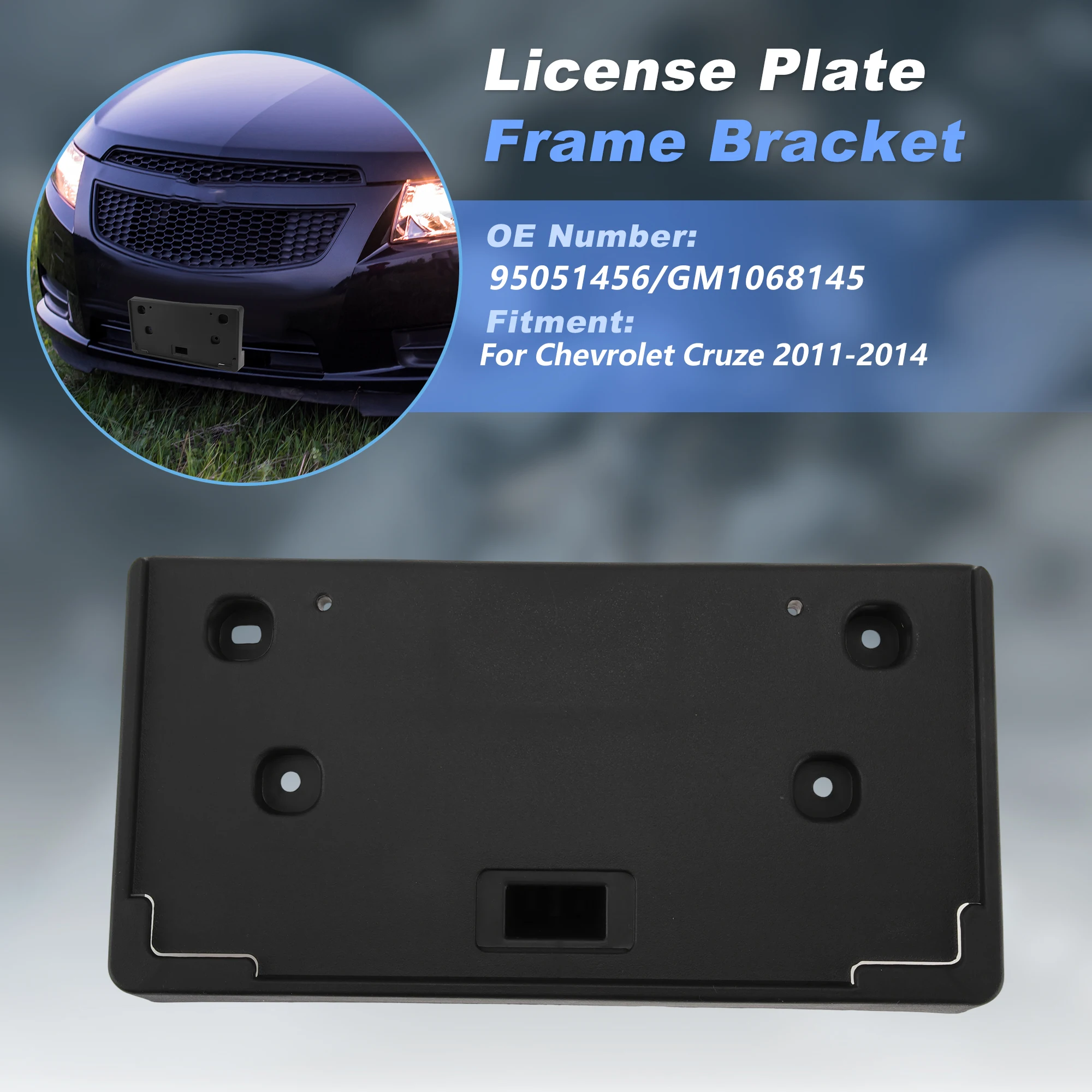 uxcell-license-plate-bracket-for-chevrolet-cruze-2011-2014-95051456