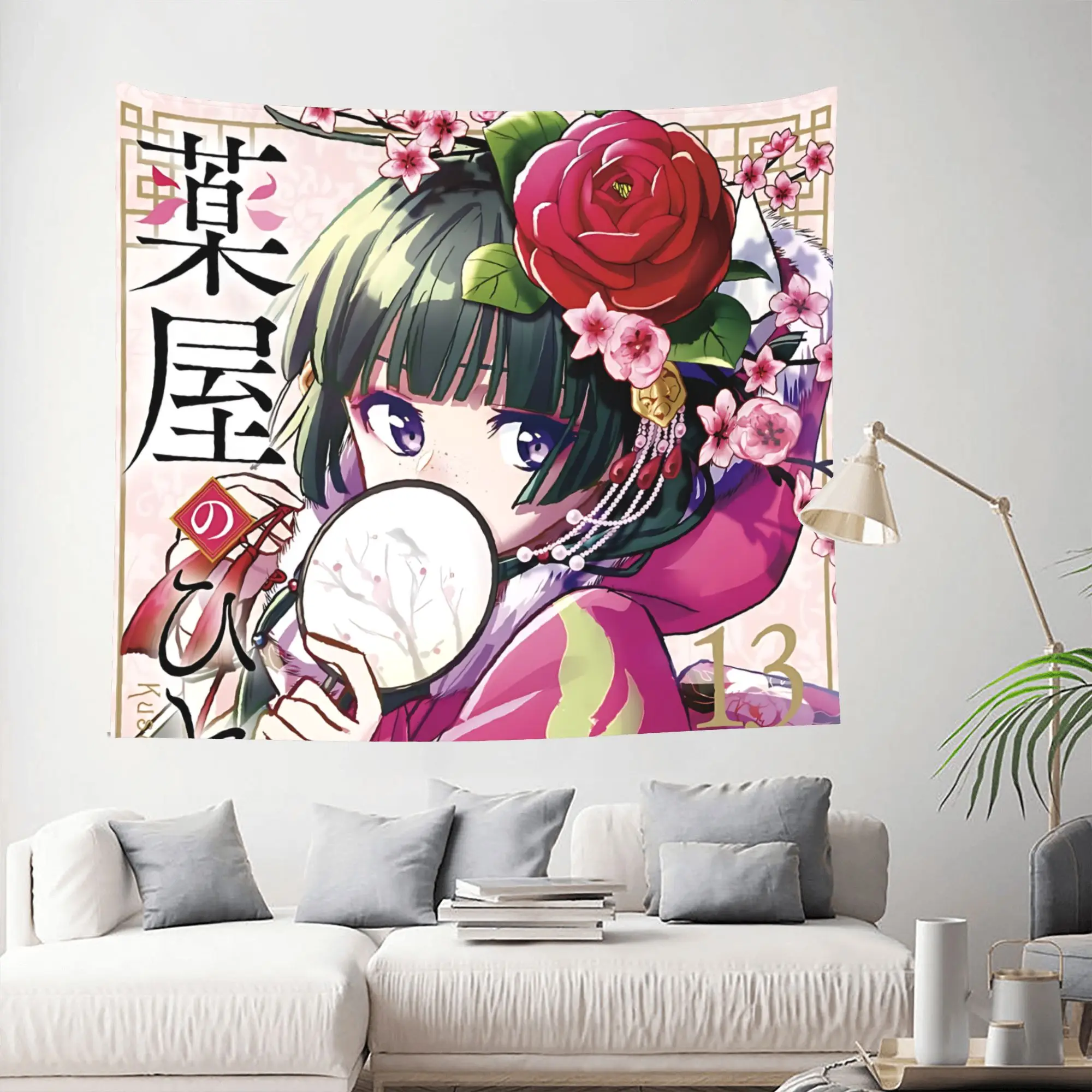 The Apothecary MAOMAO Customized Cutecore Tapestry  Wall Hanging Blanket Tapestry Home Decor Items Wall Decorations