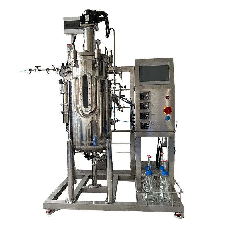 Laboratory extraction tank, biological fermentation stainless steel semi-automatic automatic fermentation tank