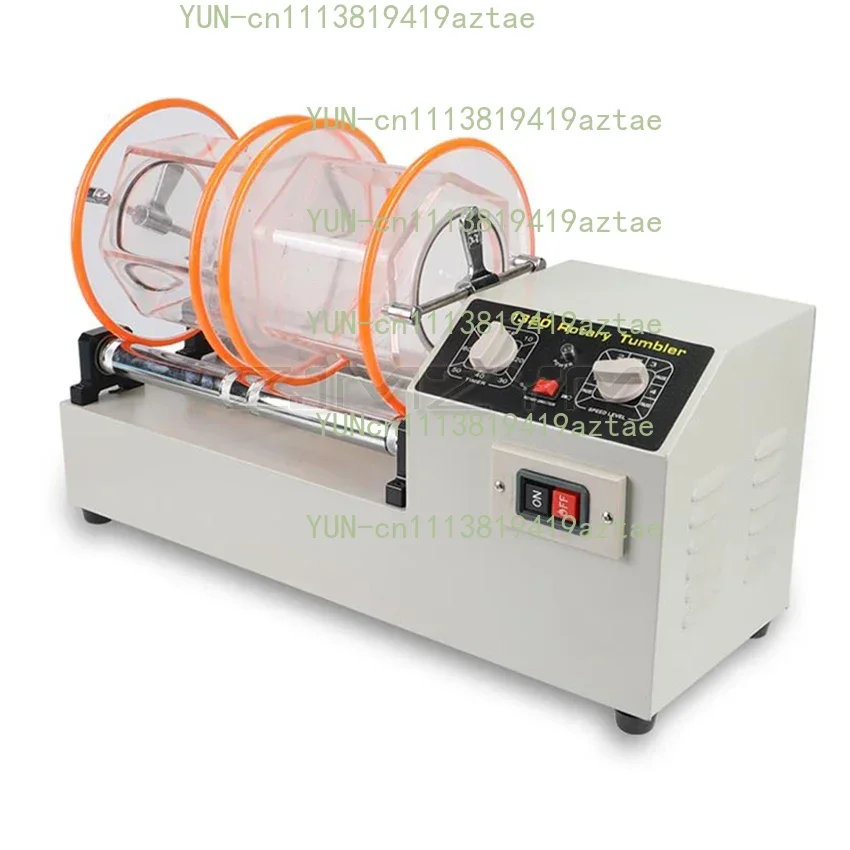 Large Capacity Rotary Tumbler Polishing Barrel Polisher Jewelry Polishing Machine