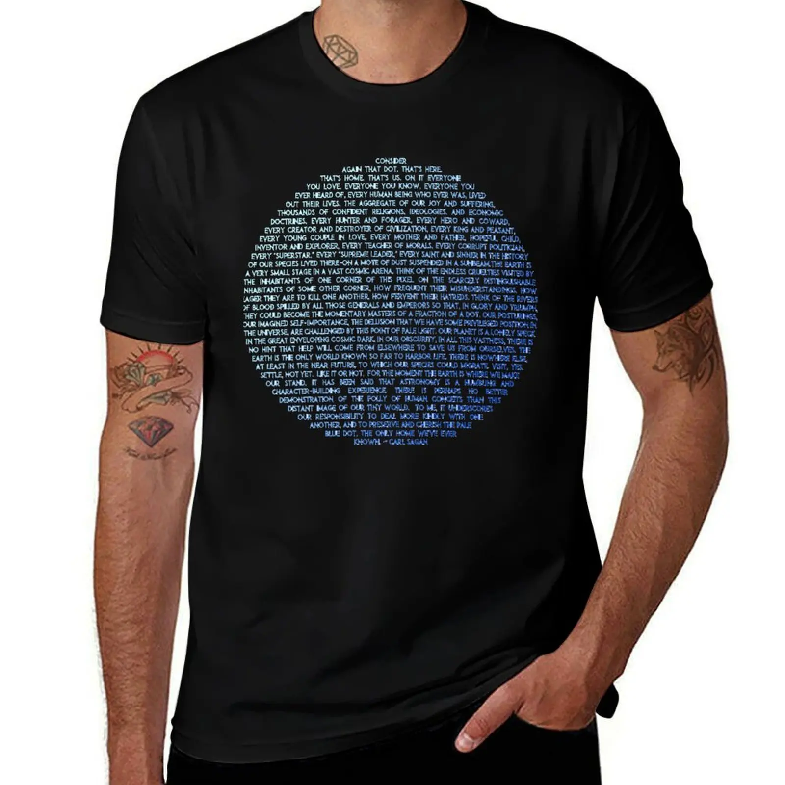 

Pale Blue Dot Carl Sagan Classic T-Shirt t shirt custom print T-Shirt