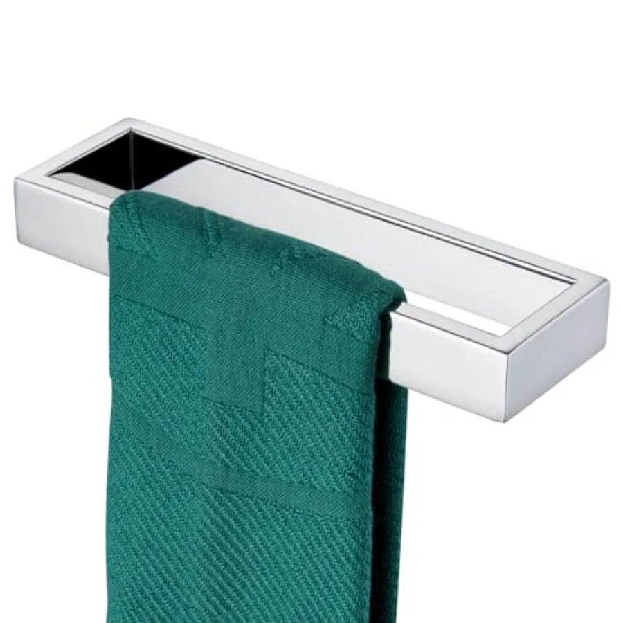 

Towel Ring Hand Towel Bar Rack 9-Inch Kitchen Holder Stainless Steel for Bathroom Hardware Wall Mounted, B4008CH-L9