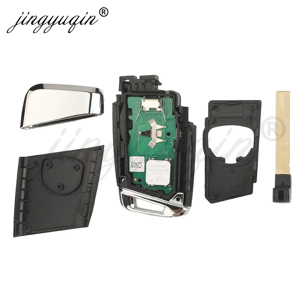 jingyuqin Smart Remote Key MQB48 315/434MHz FOB for Volkswagen VW Magotan B8 Superb A7 Passat Variant 2015-2019 MEGAMOS 88 AES
