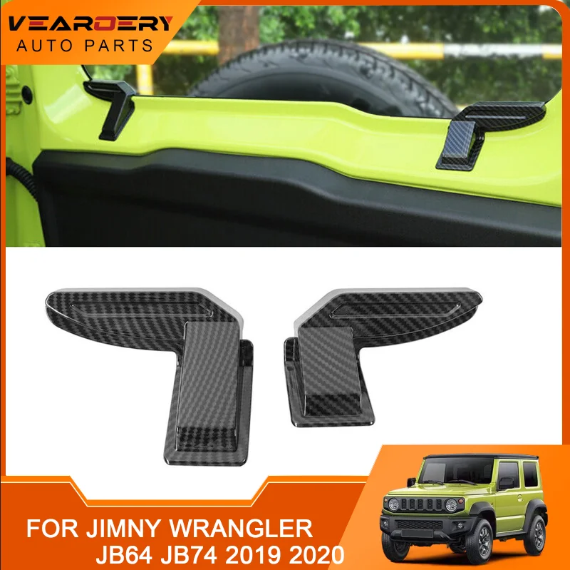 

New popular 2PCS rear windshield heating wire protection cover for Suzuki Jimny Sierra JB64 JB74 2019 2020 defogger cover