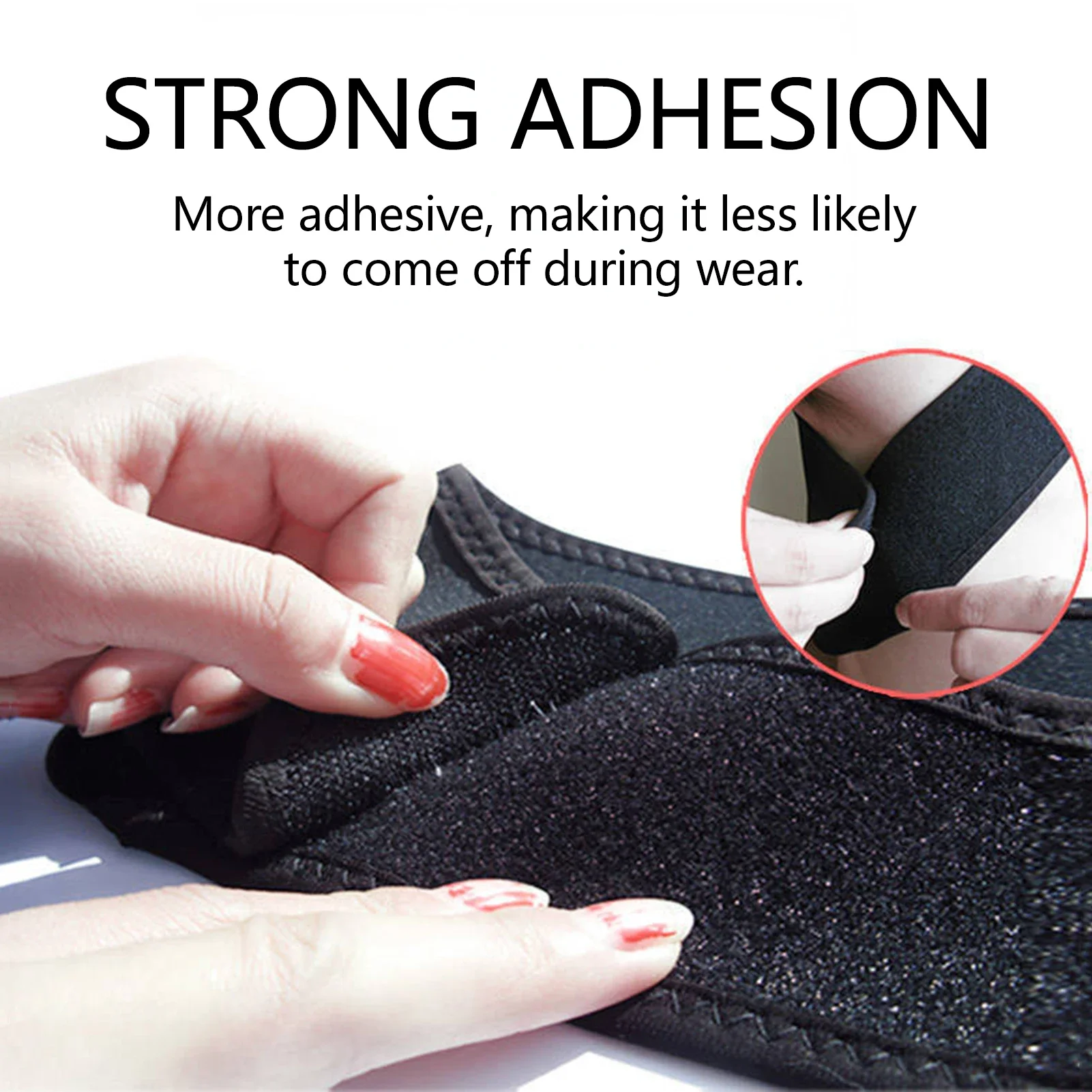 حزام كتف ذاتي التسخين، حزام كتف حراري قابل للتعديل، يخفف من تعب عنق الرحم، وسادة كتف دافئة للرجال والنساء #4