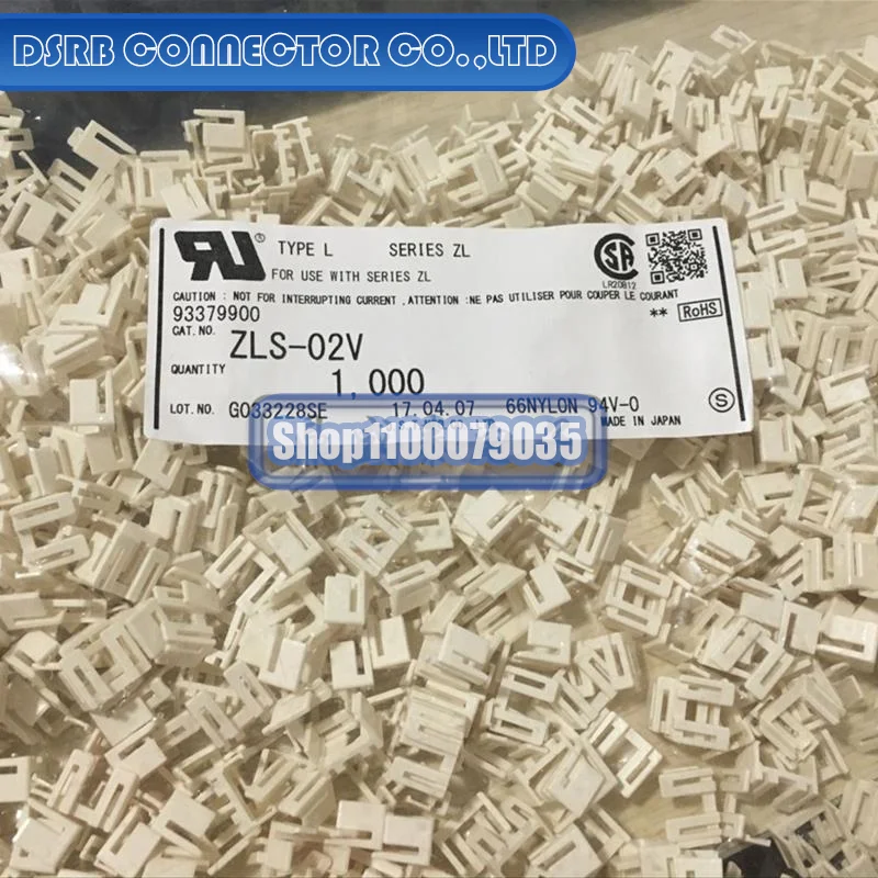 

1000pcs/lot ZLS-02V 2P 5.0MM legs width 100% New and Original