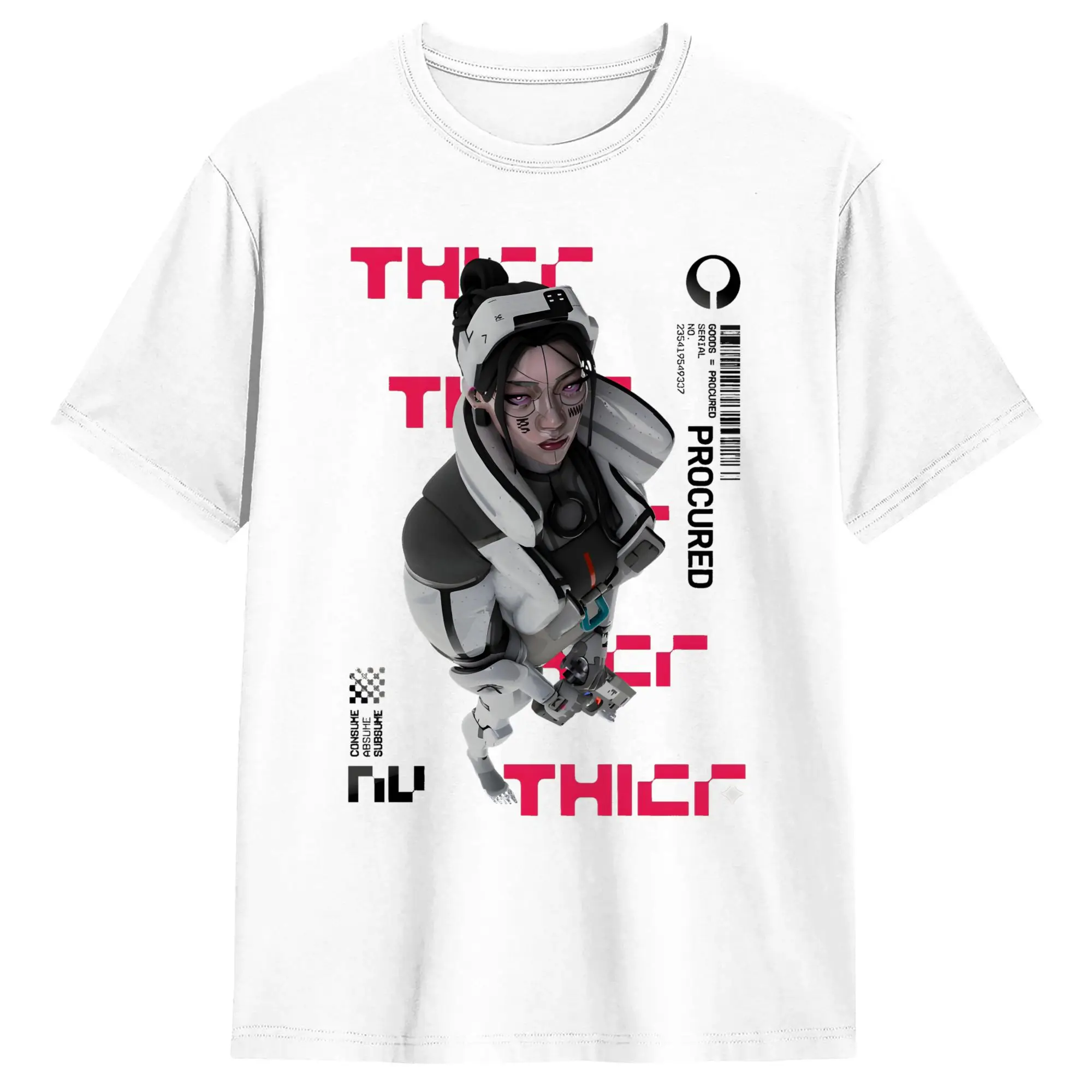 Marathon Game 2026 T Shirts Men's  100% Cotton Unique T-Shirts Crew Neck Thief  Tees Short Sleeve Clothing Plus Size