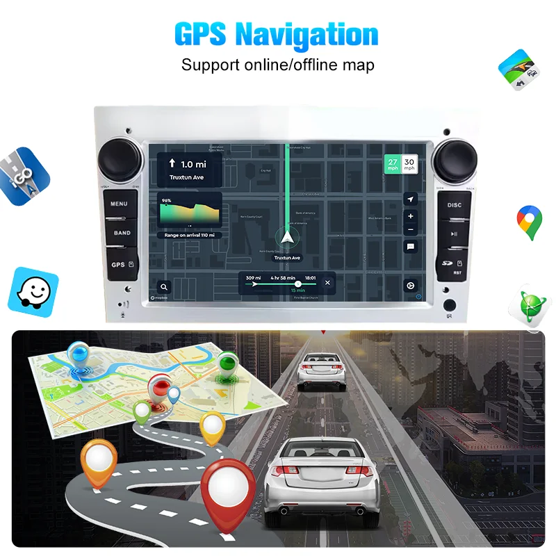 Car Radio For Opel Astra Antara Vauxhall Holden Combo Corsa Meriva  Wireless Carplay Android Car Multimedia GPS USB