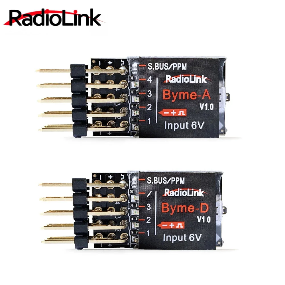 Radiolink Byme-A Byme-D Fixed Wing Flight Controller Gyroscope Self-stabilization Balance for 3D Fixed Wing 4CH Trainer