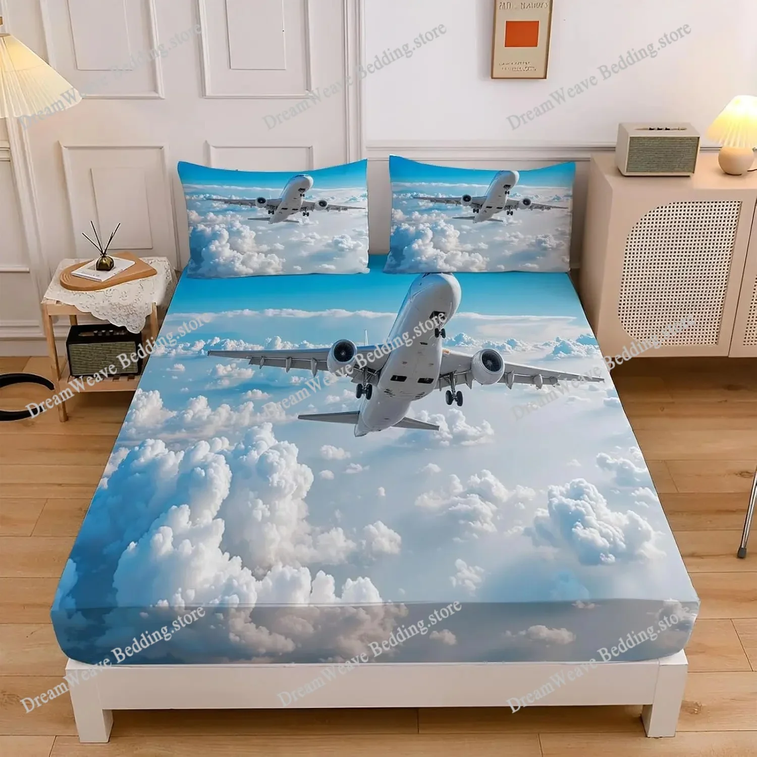 Airplane Bedding Set Boys ,Airplane Bedding Set Queen Size Warped Space Theme Twin Comforter Cover
