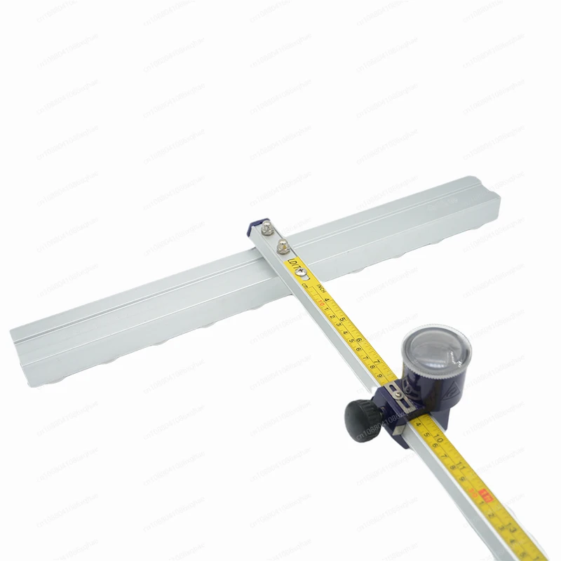 

High-precision glass push knife head inch T-shaped thick wall tile cutting tile pulley opening double scale