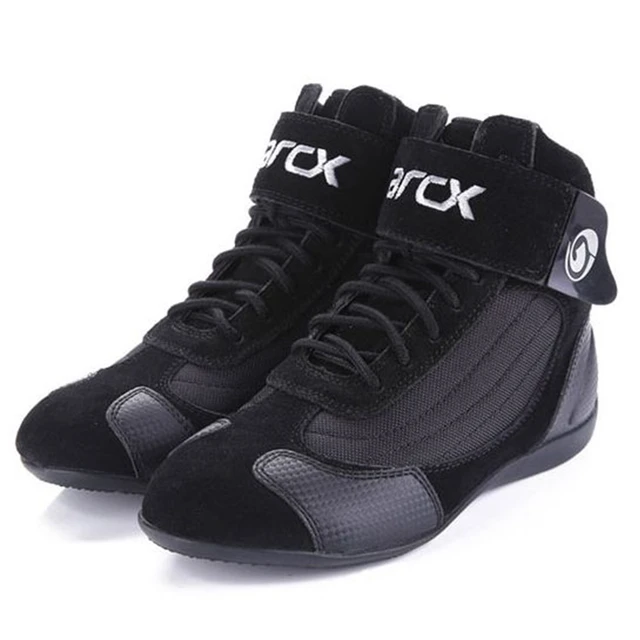 ARCX Motorcycle Boots Riding Shoes Suede Leather Ankle Protection Shoe  Summer Breathable Motocross Racing Motorcycle Accessories - AliExpress  201355758