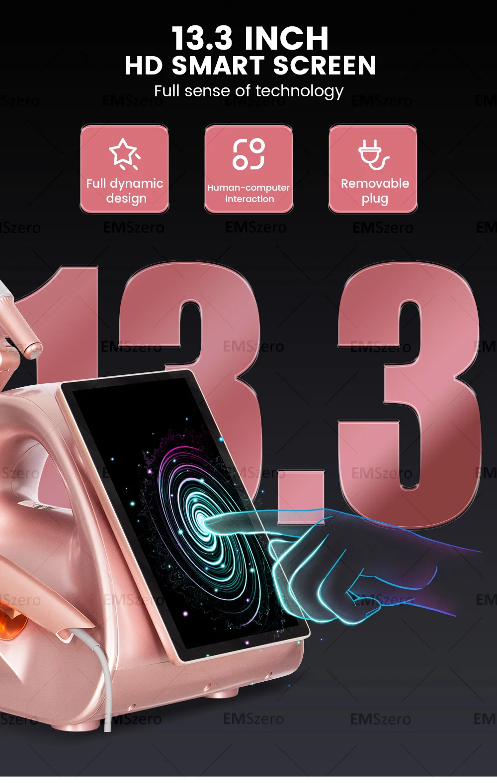 Macchina Professionale Portatile 12D HIFU per Lifting Facciale e Corporeo, Rassodamento della Pelle, Anti-invecchiamento e Ringiovanimento