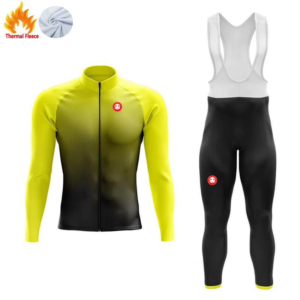 2023 Winter Thermal Fleece ciclismo cycling jersey tenue vtt homme 자전거져지 fietskleding heren велокостюм мужской cyclisme