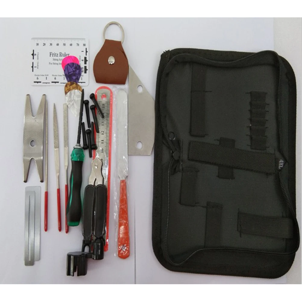 

24 Pcs Guitar Kit Maintenance Tools Fingaorad Guard Accessories Fretwork Repair