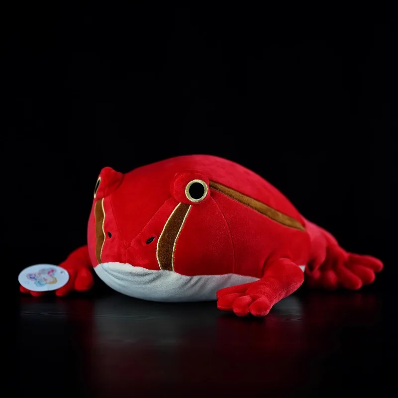 

Cute Tomato Frog Plush Toy Super Soft Tomato Frog Plush Toy Lifelike Animals Simulation Stuffed Doll Kawaii Toy Gifts