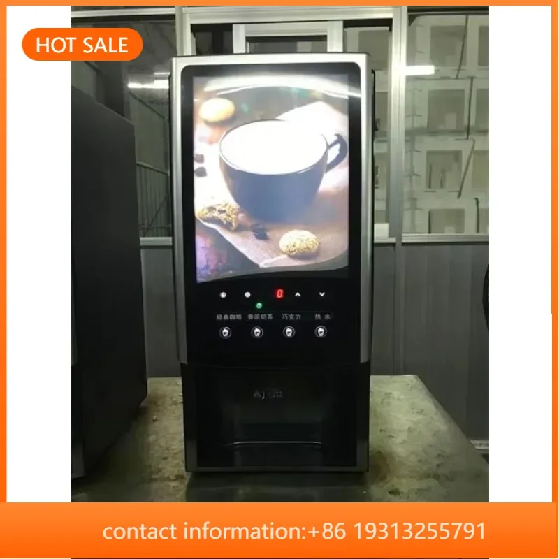 【Más Vendido】Máquina Expendedora de Café Instantáneo Comercial y Económica Sapoe, Dispensador de Café