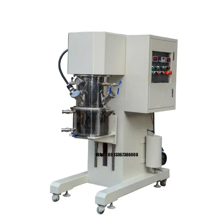 Double Planetary Dispersing Mixer High Viscosity Couplant Sealant Vacuum Double Planetary Mixer