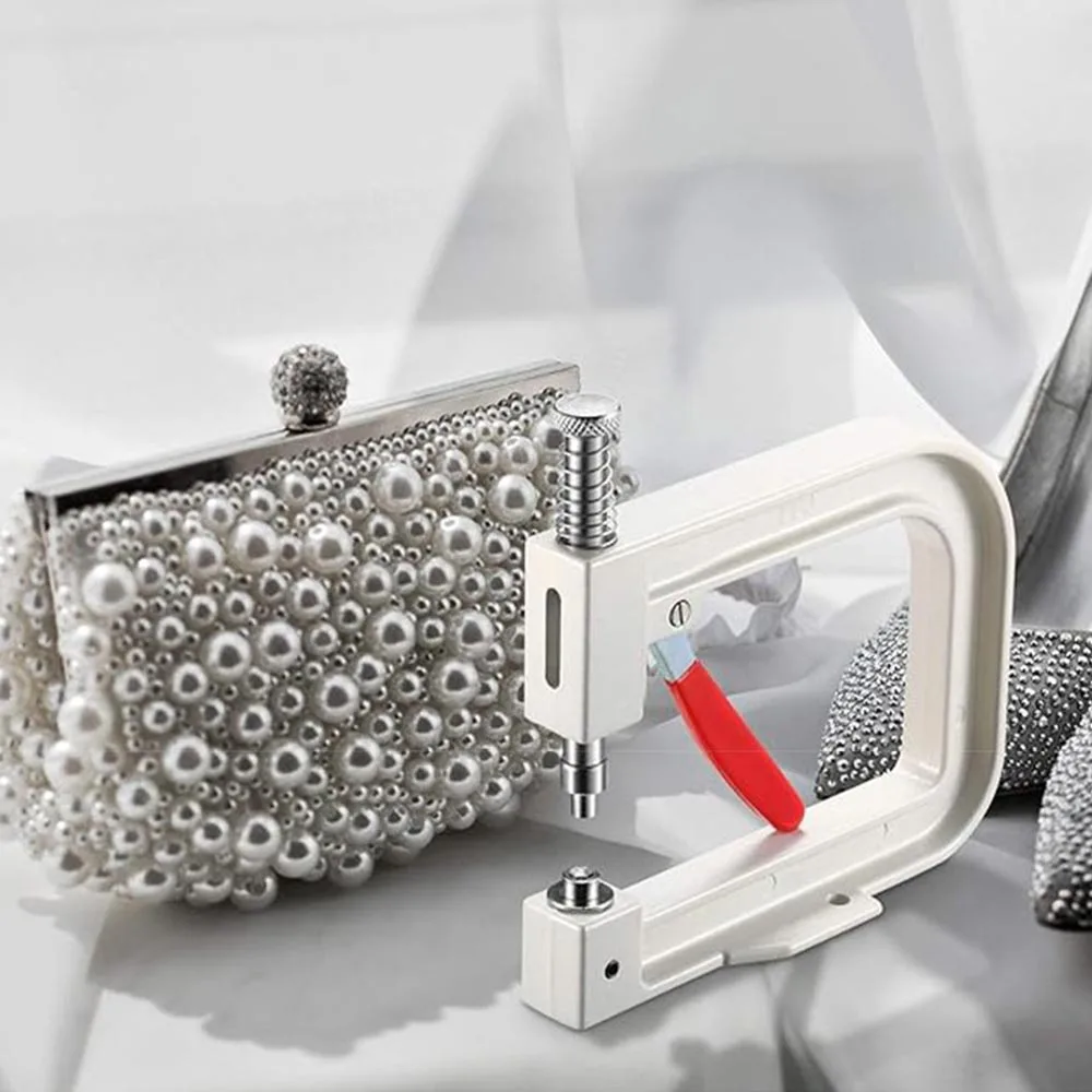 Handgefertigte Perlen-Nieten DIY-Nietset-Maschine DIY-Kleidungswerkzeug Perlen-Nietknöpfe für Beste Dekoration – Detail 3