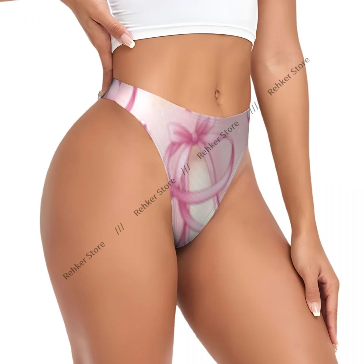 Women's Panties Pointer Shoes And Bows Underwear Sexy Thongs Lingerie G-Strings