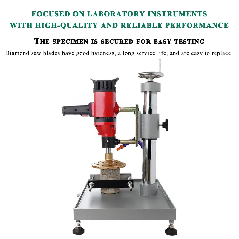 HMP-150 Concrete Core Specimen Grinding Leveling Machine 2.0 KW 3000 RPM 220V 1-Year Warranty IP55 Protection Standard Accuracy