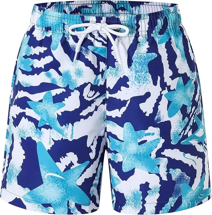 Summer New Starfish Beach Men's and Women's Breathable Quick Drying Leisure Vacation Adult/children's Sports Shorts