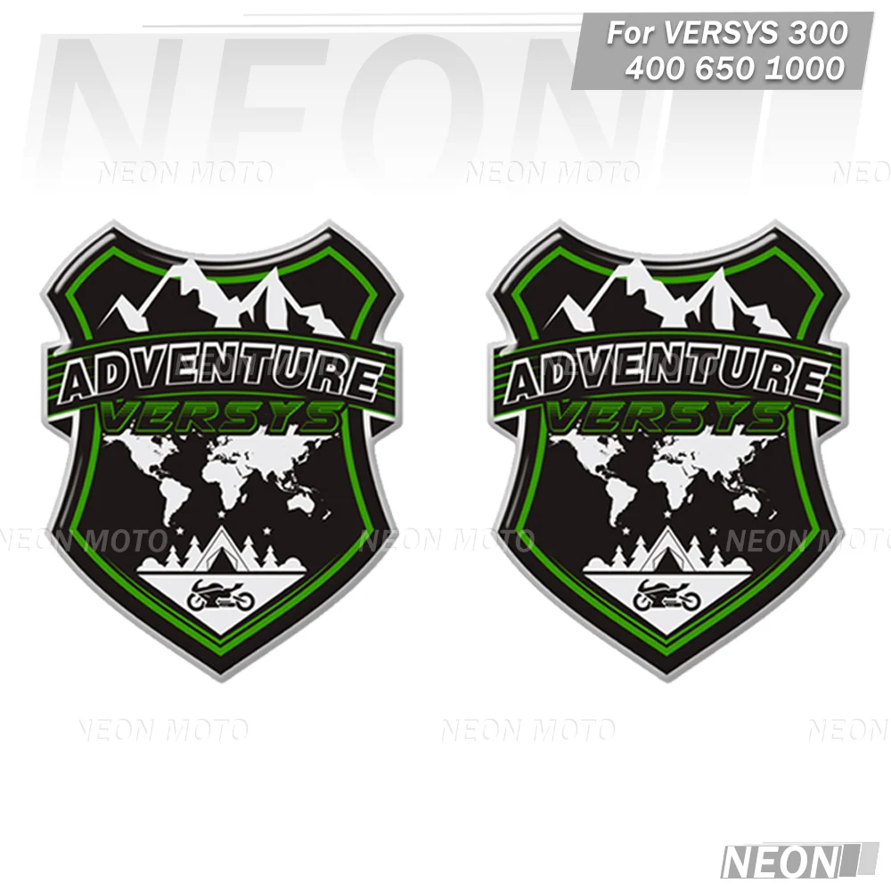 

3D Motorcycle Motorbike Tank Emblem Label Badge Stickers Decals for VERSYS X 250 300 400 650 1000 Adventure Stickers