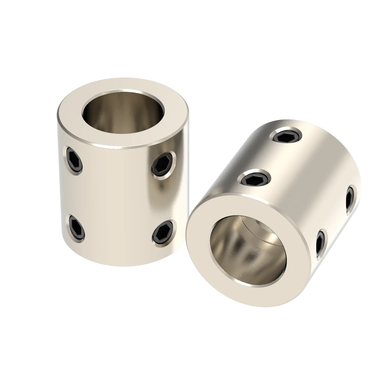 45# Steel D14L22 D16L22 D20L22 Rigid Shaft Couplings CNC Motor Jaw Coupler 5mm to 8mm Transmission Connector 4/5/6/8/10/12mm