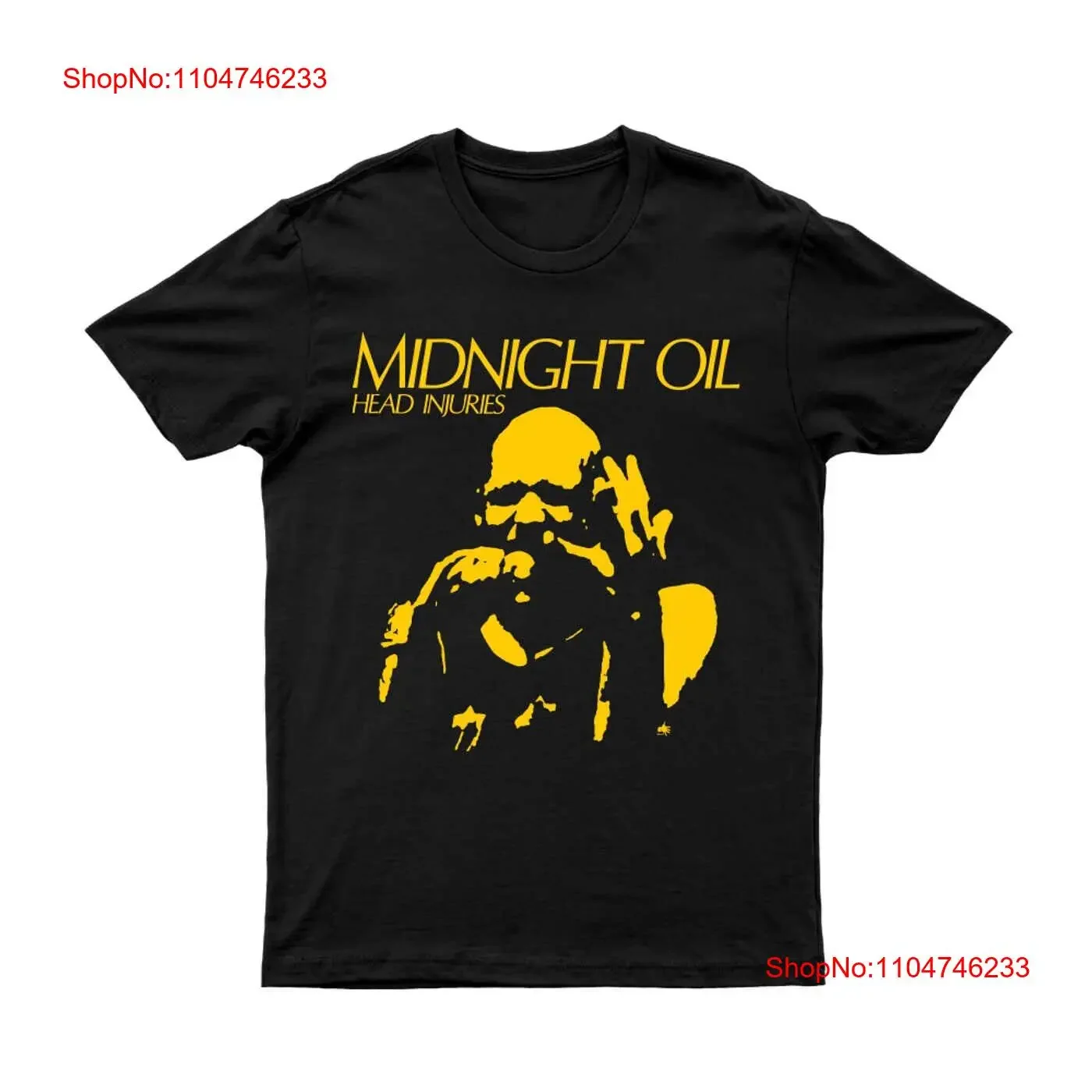 Midnight Oil Tシャツ XL 80〜90年代 MIDNIGHT OIL ミッドナイト・オイル HEAD INJURIES
