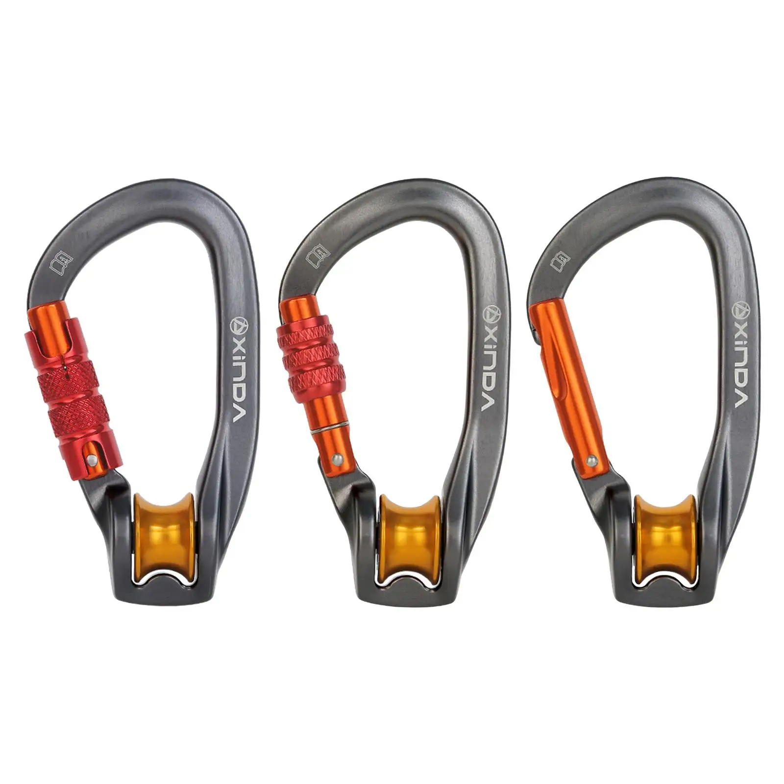 

Professional Climbing Carabiner D Shape Lock Outdoor Climbing Ascend Mountaineering Equipment