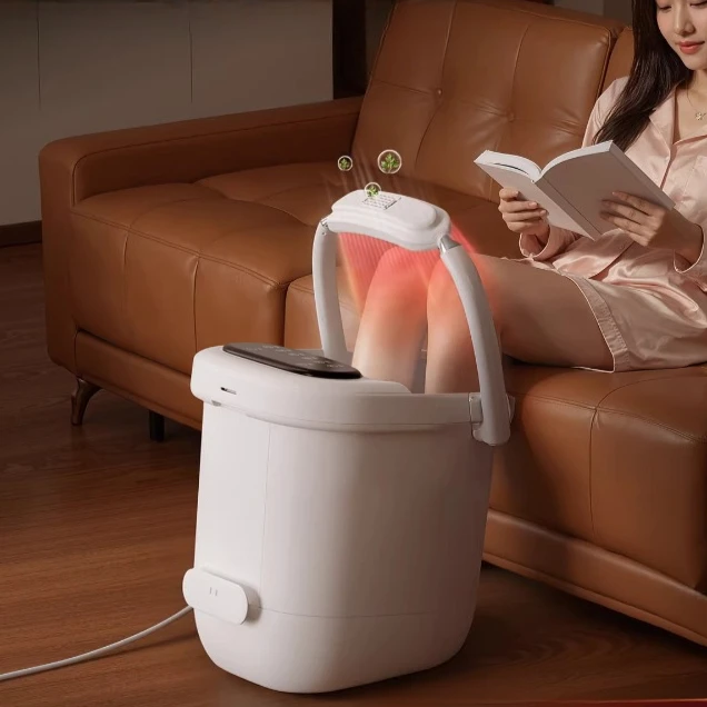 

Дальний инфракрасный световой волной, тепловой компресс, электрическая спа-ванна для глубоких ног - массажная ванна для ног выше колена, домашние массажеры для ног