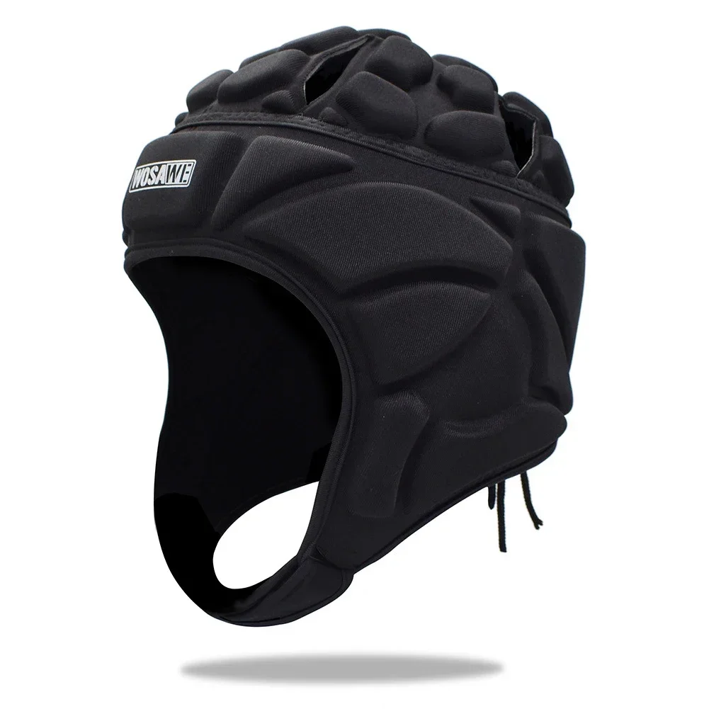 Professione calcio calcio Baseball portiere casco sport Rugby scrumm Cap Head Guard portiere Roller Hat protezione per la testa in fibra