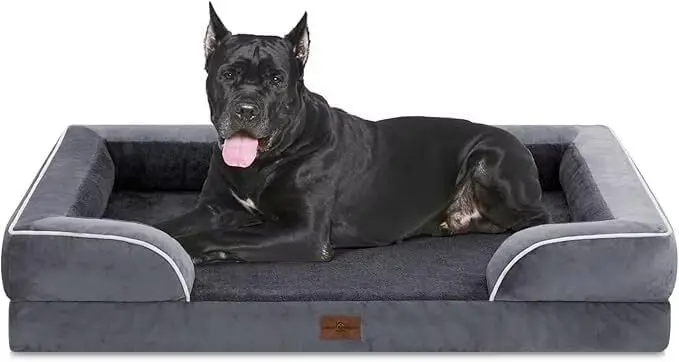 

Waterproof Orthopedic Foam Dog Beds, XXLDog Bed for Extra Large Dogs, Washable Dog Sofa Bed with Removable Cover