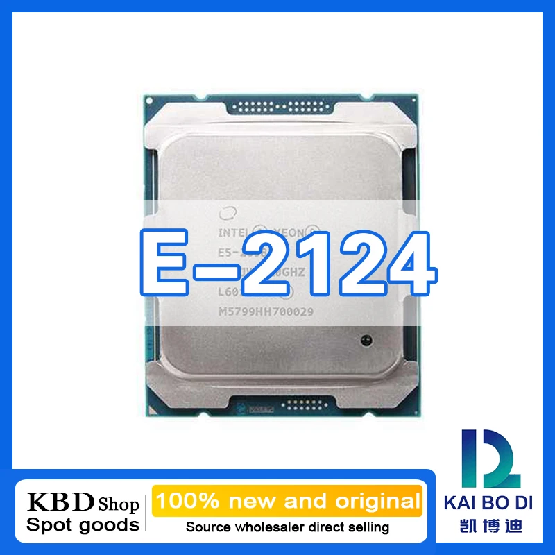 E-2124 100%NEW and ORIGINAL CPU Central Processor Unit