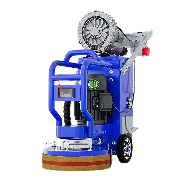 High Efficiency 500mm Epoxy Terrazzo Grinding Machine 5.5KW 220V 380V Concrete Floor Grinder Polishing Machine Three Heads