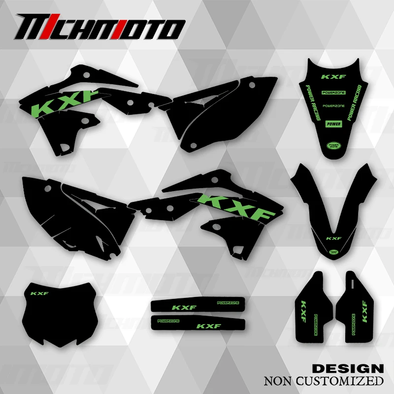 

MCHMFG для KAWASAKI KX250F 2013 2014 2015 2016, новый стиль, графические наклейки, наборы наклеек