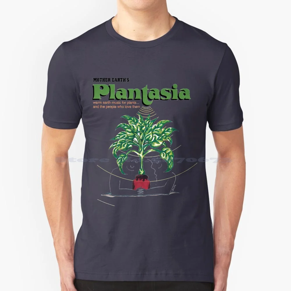 Mort Garson Plantasia , Mort , Garson , Plantasia , Album T Shirt 100% Cotton Tee Mort Garson Plantasia Album